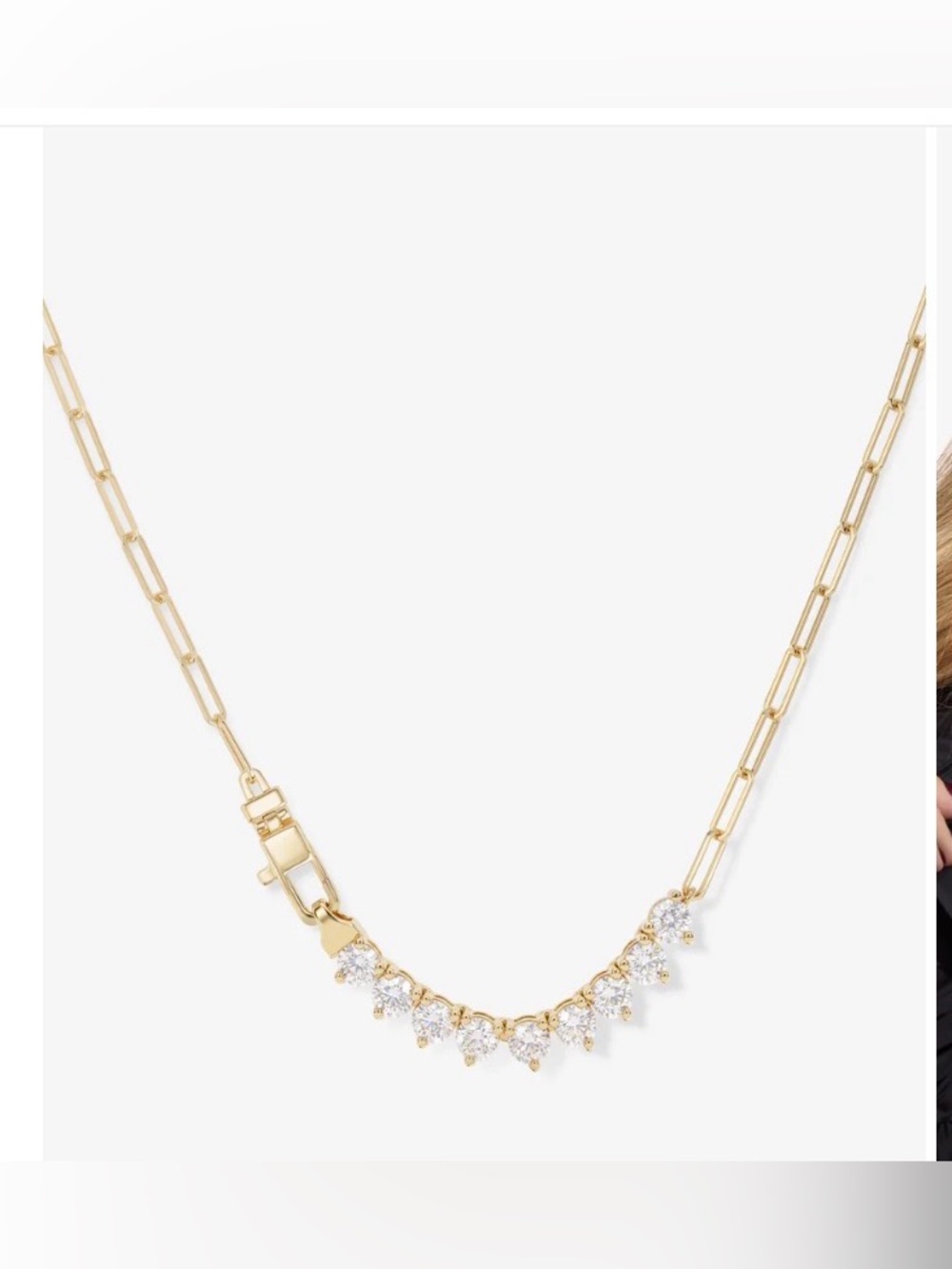 Melinda Maria Not Your Basic Samantha Necklace 5mm